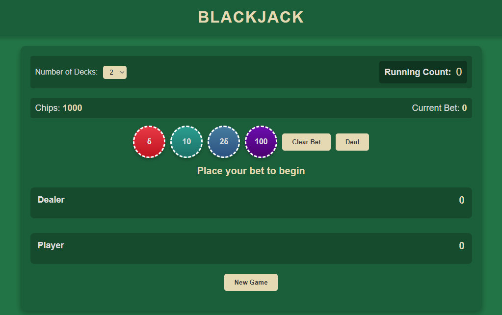 Blackjack Game